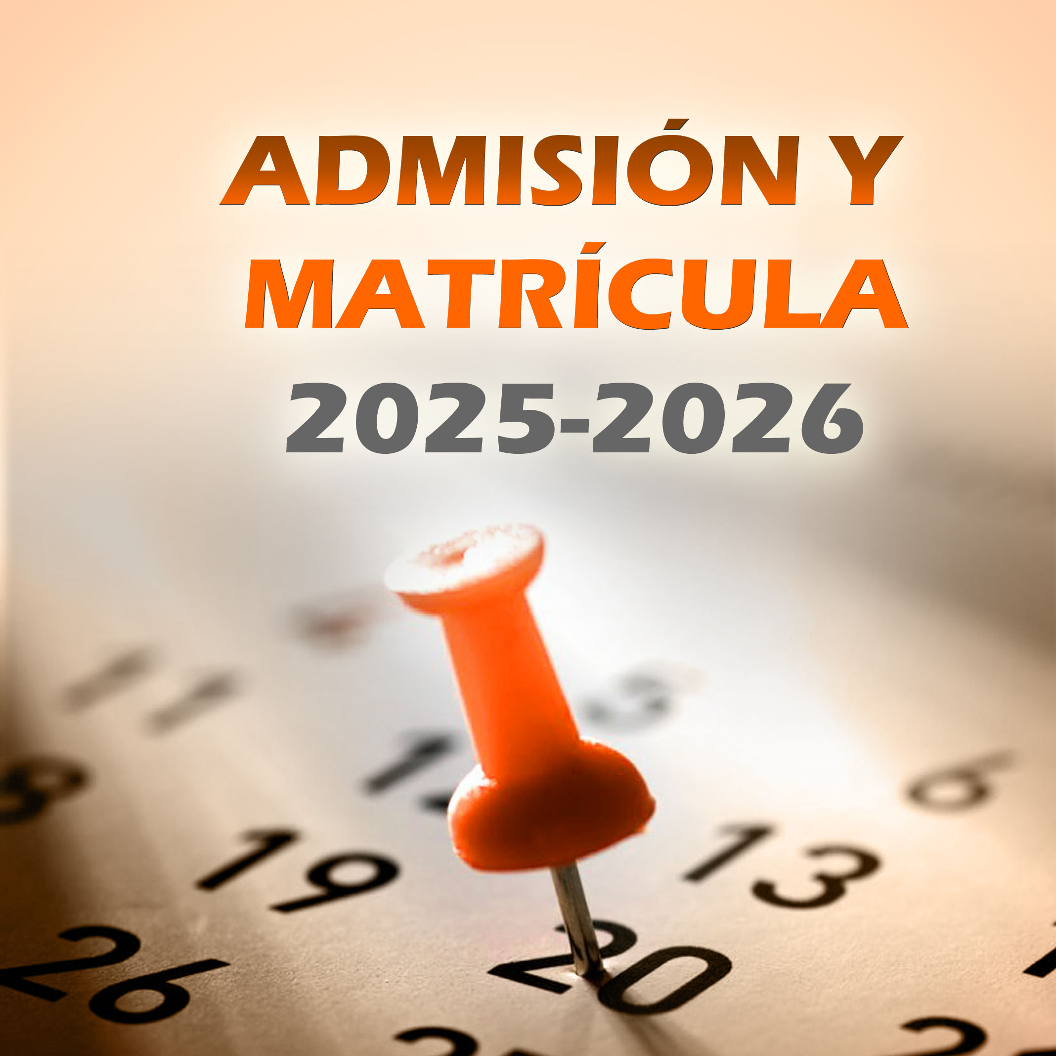 Admisión y Matrícula a Formación Profesional 2025/2026