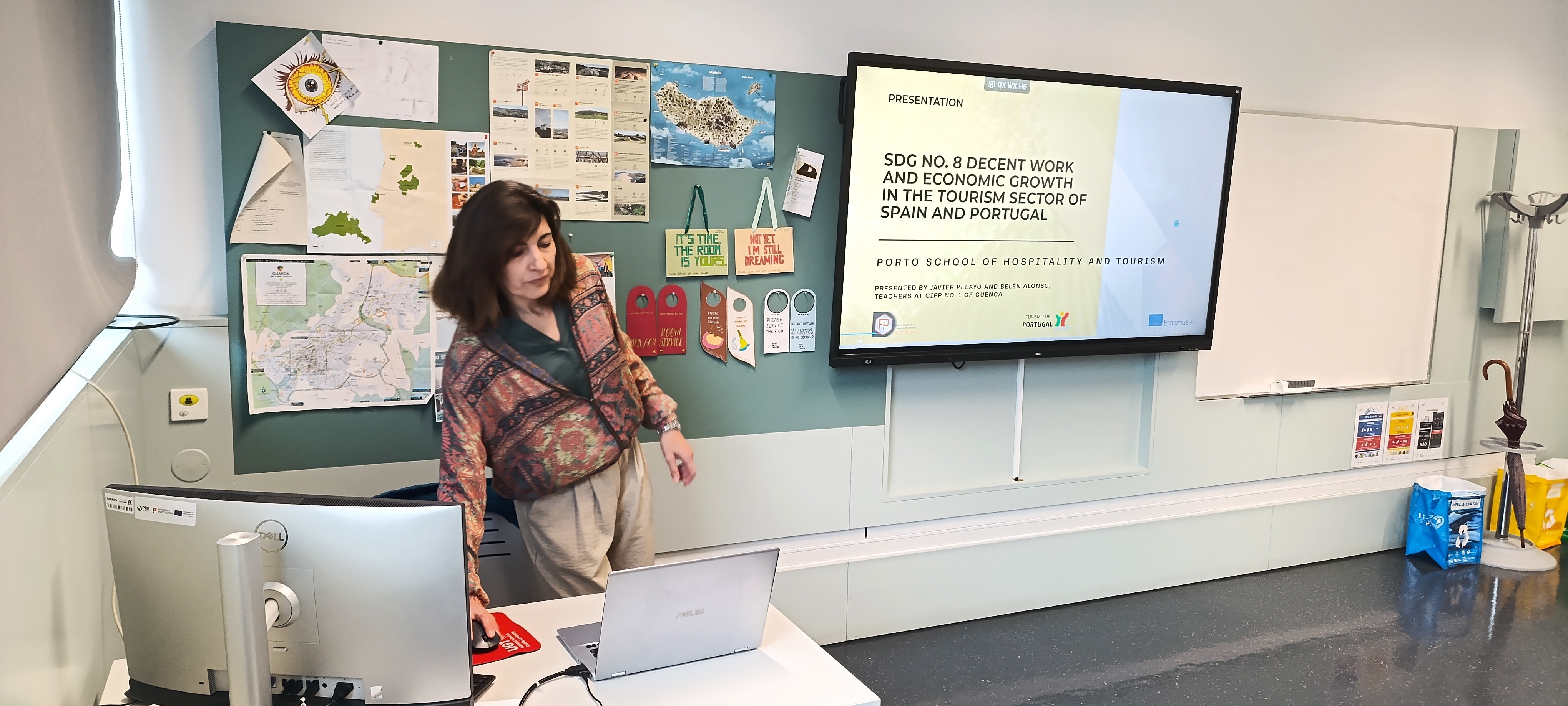 Estancia Erasmus de profesores del centro en Oporto