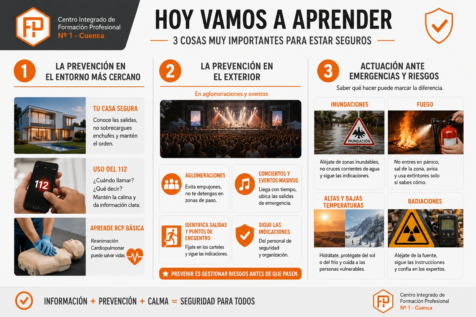 ¿SABRÍAS QUÉ HACER EN UNA EMERGENCIA REAL? ¡PONTE A PRUEBA!