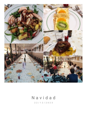 COMIDA DE NAVIDAD EN LA RESIDENCIA CIFP Nº1