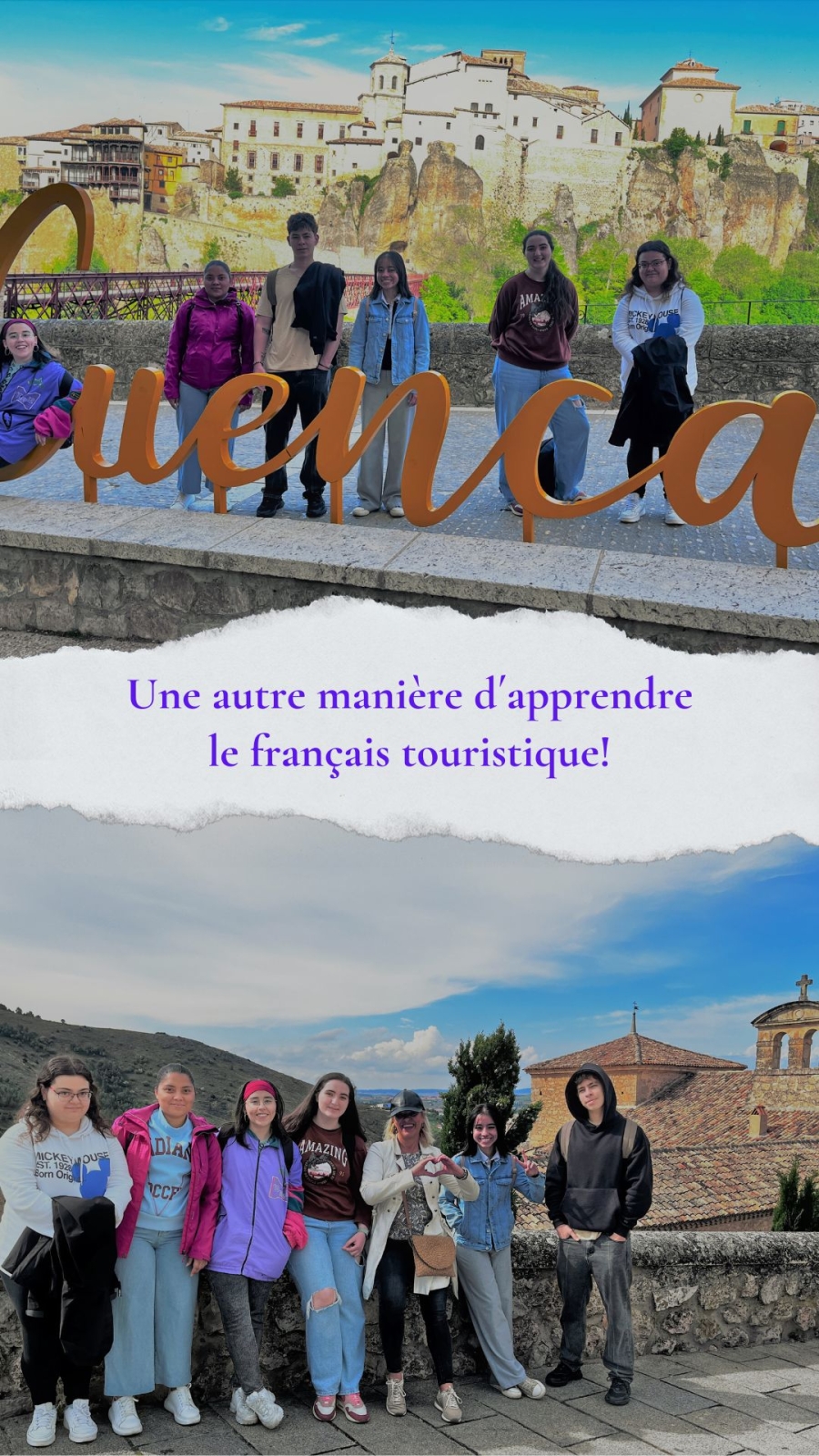 VISITA TURÍSTICA EN FRANCÉS