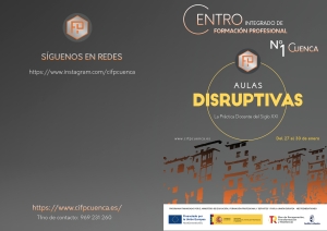 CURSO AULAS DISRUPTIVAS. LA PR&Aacute;CTICA DOCENTE DEL SIGLO XXI