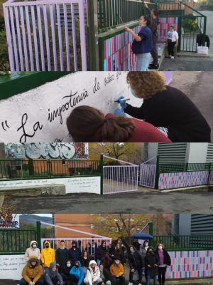 CONMEMORACIÓN DEL DÍA CONTRA LA VIOLENCIA DE GÉNERO EN LA RESIDENCIA CIFP Nº 1