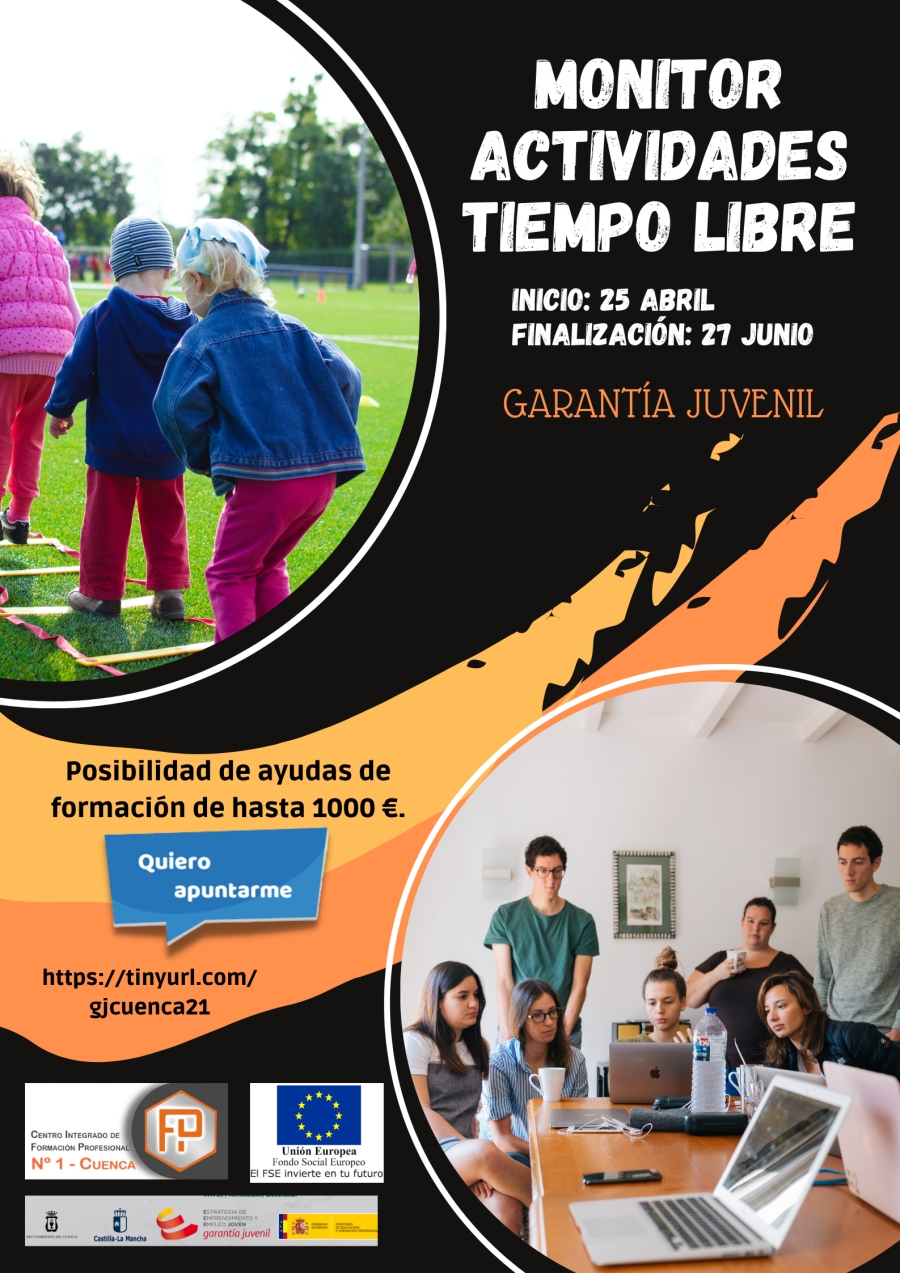 DINAMIZACIÓN DE ACTIVIDADES DE TIEMPO LIBRE EDUCATIVO INFANTIL Y JUVENIL