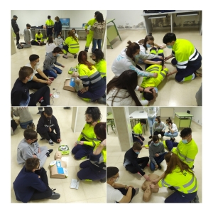 APRENDIENDO A SALVAR VIDAS EN LA RESIDENCIA ESCOLAR CIFP Nº 1